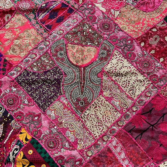 Beaded Artisanal Tapestry - Picture 2 of 11